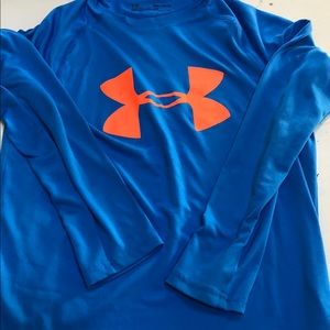 Boys dry fit UA long sleeve